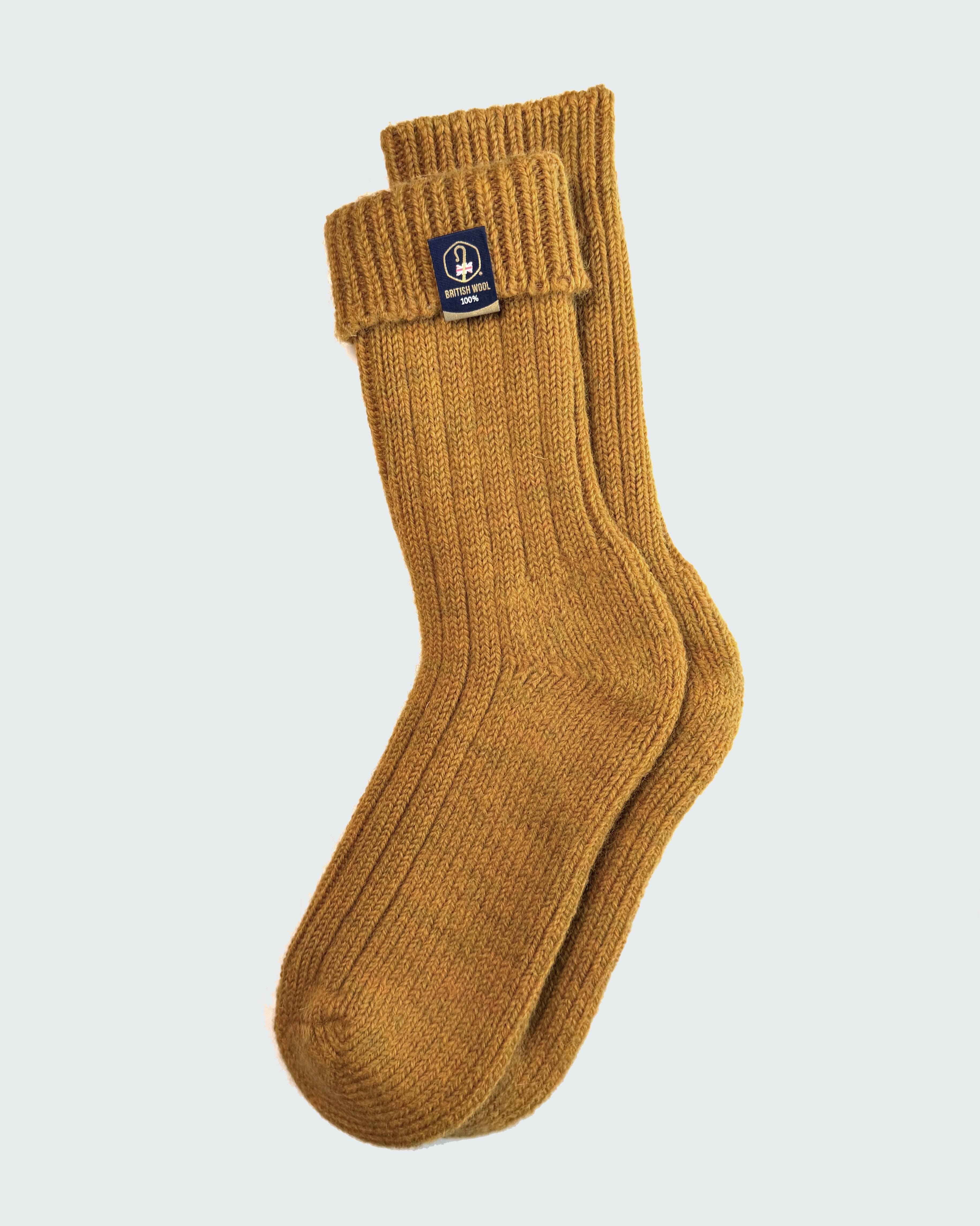 100% British Wool Boot Socks for Men & Women – Mustard Fields Walking Socks