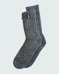 100% British Wool Boot Socks for Men & Women – Nimbus Grey Walking Socks