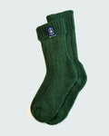 100% British Wool Boot Socks for Men & Women – Celtic Green Walking Socks