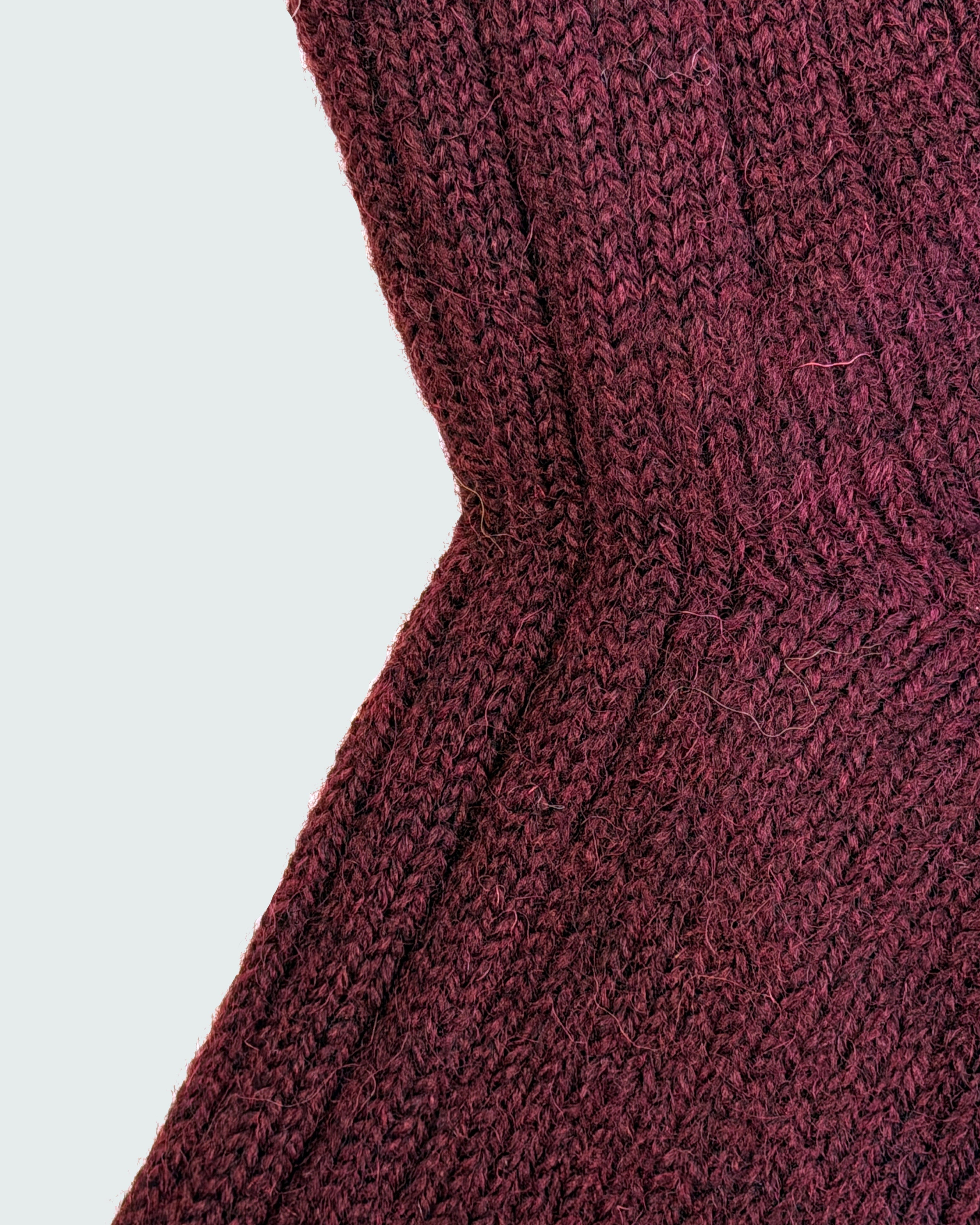 100% British Wool Boot Socks – Burgundy Walking Socks
