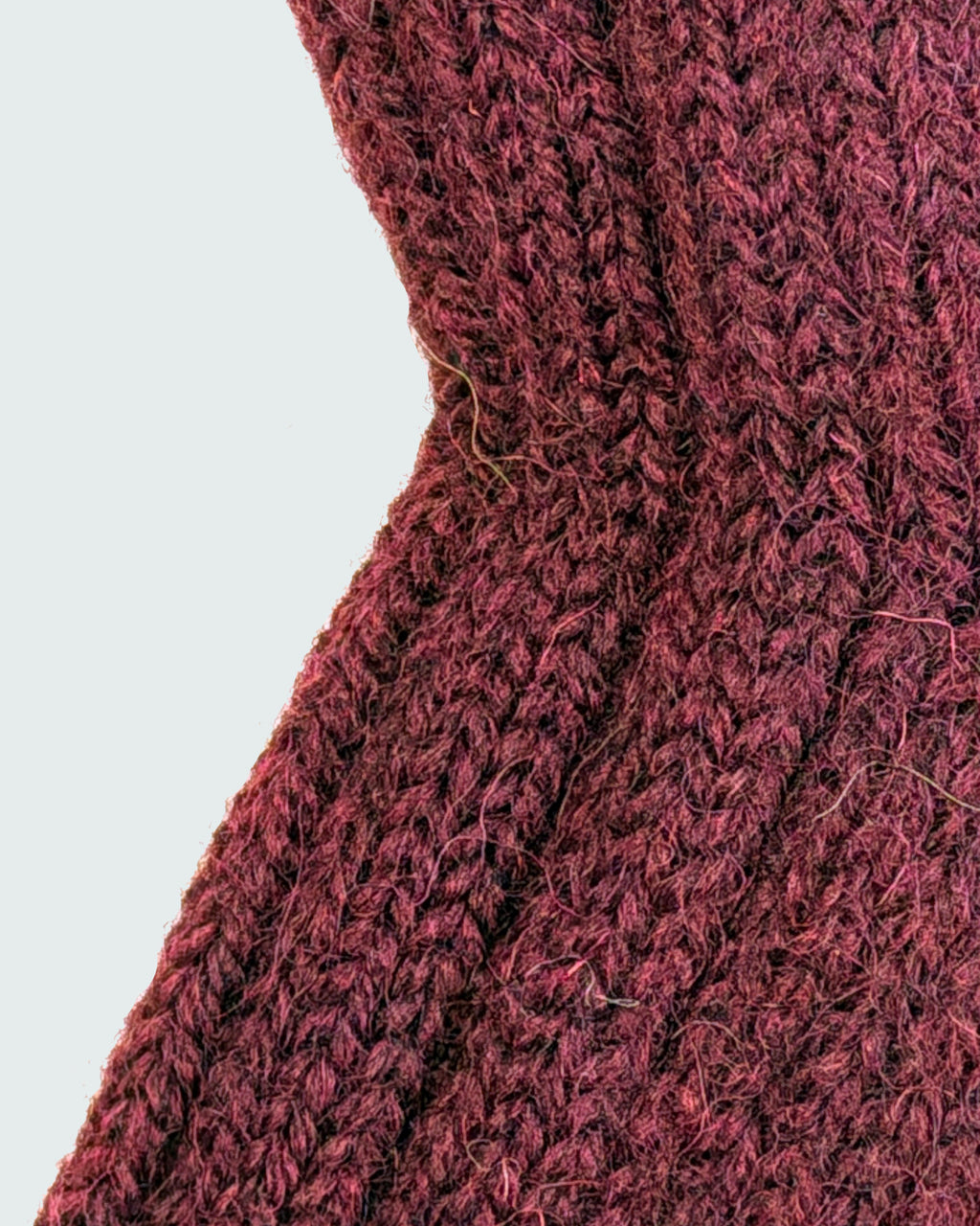 100% British Wool Boot Socks – Burgundy Walking Socks