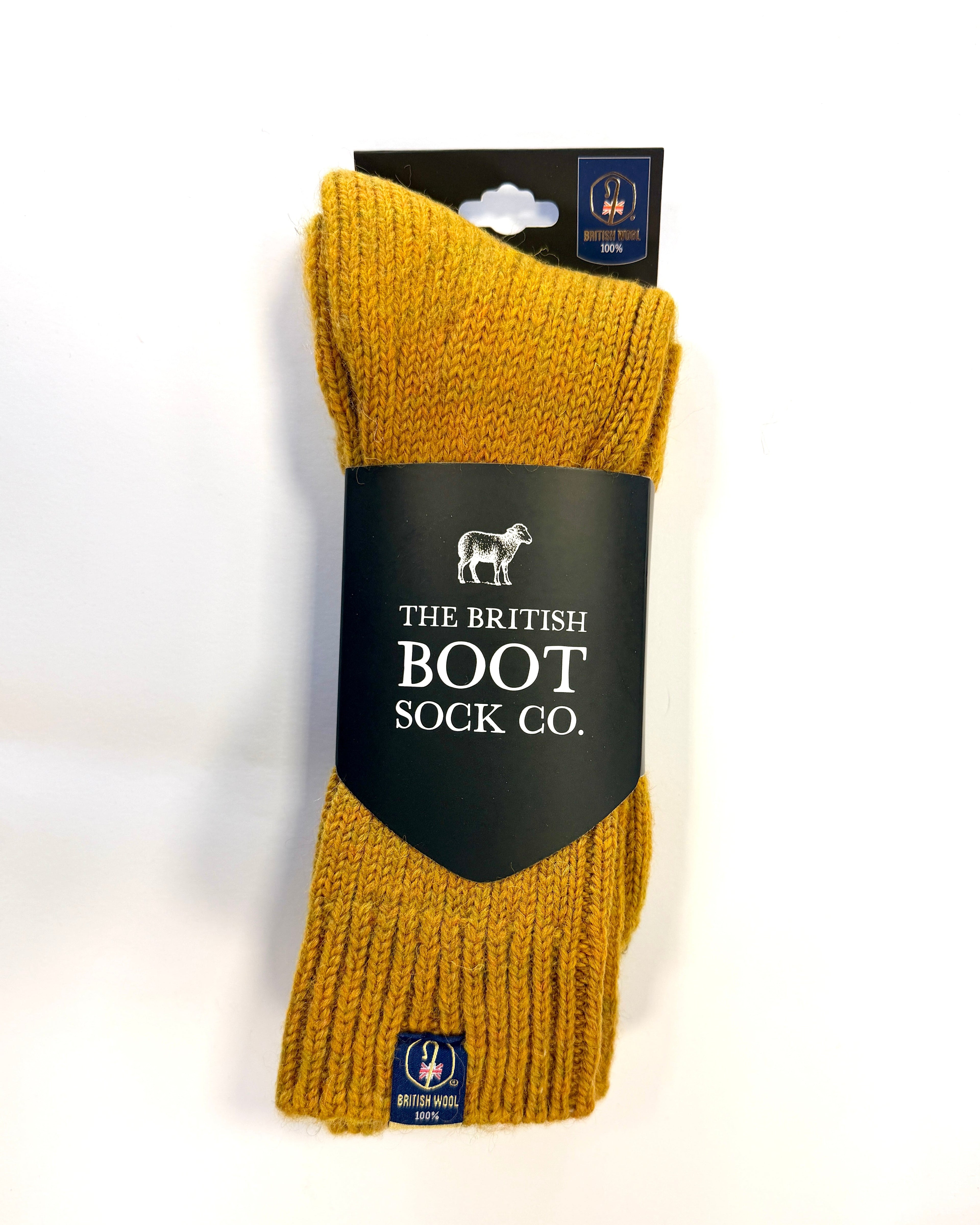 100% British Wool Boot Socks for Men & Women – Mustard Fields Walking Socks