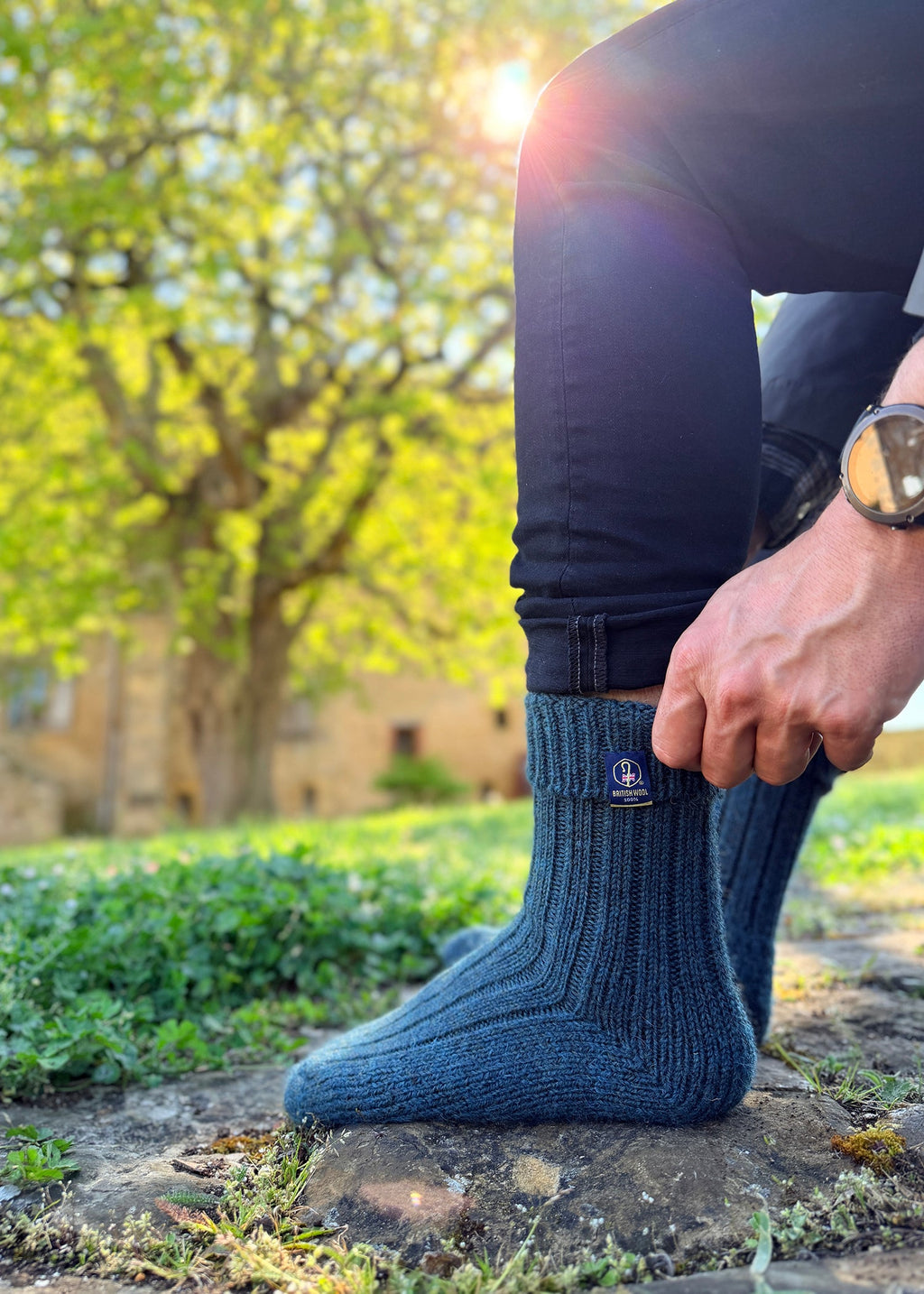 100% British Wool Boot Socks for Men & Women – Mallard Walking Socks