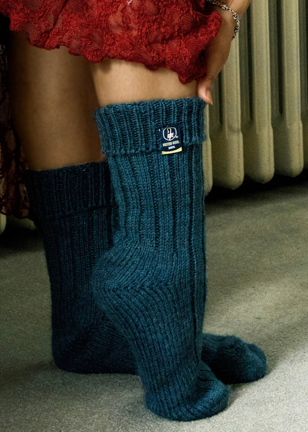 100% British Wool Boot Socks for Men & Women – Mallard Walking Socks