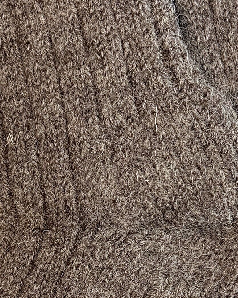 100% British Wool Boot Socks for Men & Women – Mid Grey Natural Walking Socks