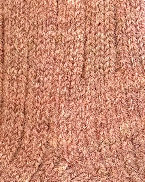 100% British Wool Boot Socks – Secret Blush Pink Walking Socks