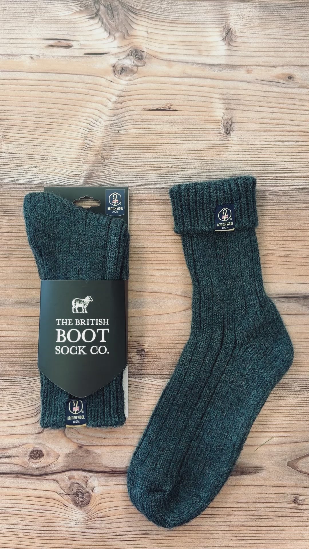 100% British Wool Boot Socks for Men & Women – Mallard Walking Socks